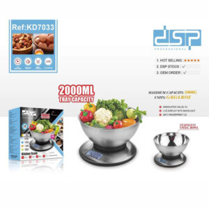 قیمت ترازوی آشپزخانه دی اس پی مدل Ref:KD7033