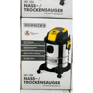 قیمت جارو برقی سطلی هنریچ مدل HBS-1804