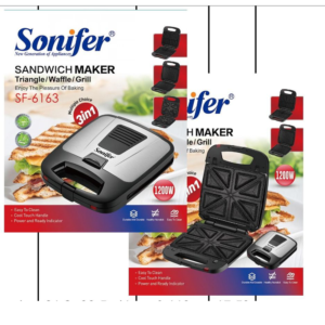 قیمت ساندویچ ساز 3 کاره سونیفر مدل SF-6163 
