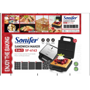قیمت ساندویچ ساز 5 کاره سونیفر مدل SF-6143 