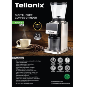 قیمت آسیاب قهوه تلیونیکس مدل TCG4154