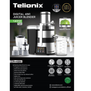 قیمت آبمیوه گیری تلیونیکس مدل TJE3745