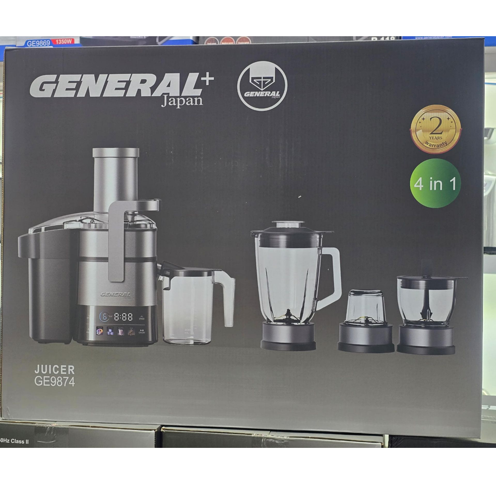 آبمیوه گیری قیمت آبمیوه گیری چهار کاره جنرال مدل GE9874
